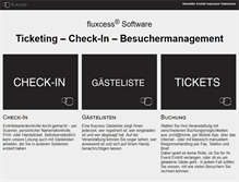 Tablet Screenshot of fluxcess.com